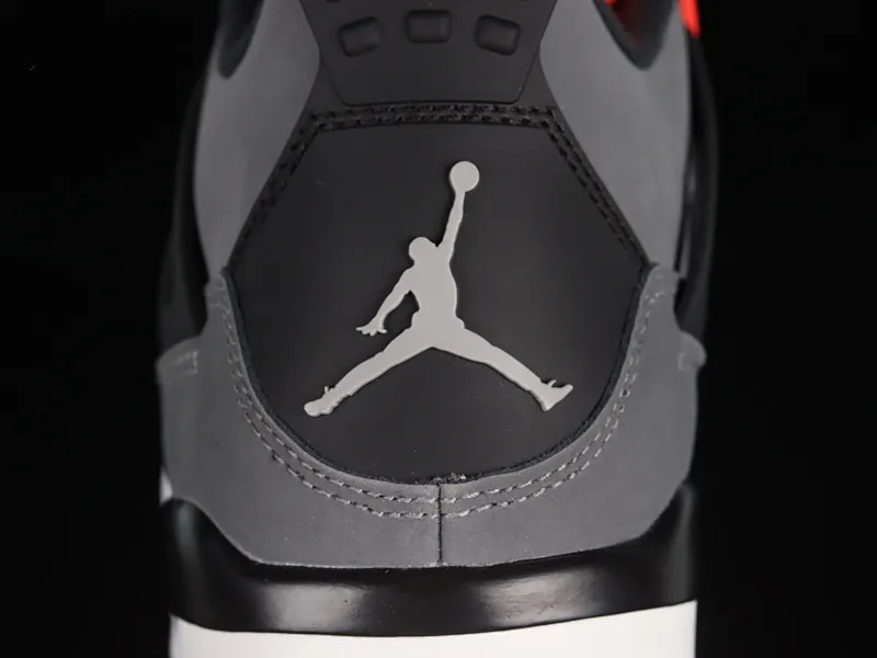 All categories Air Jordan Jordan series basketball shoes Air Jordan 4 LJR version Air Jordan 4 Retro "Infrared" AJ4 Joe 4 black gray infrared DH6927-061